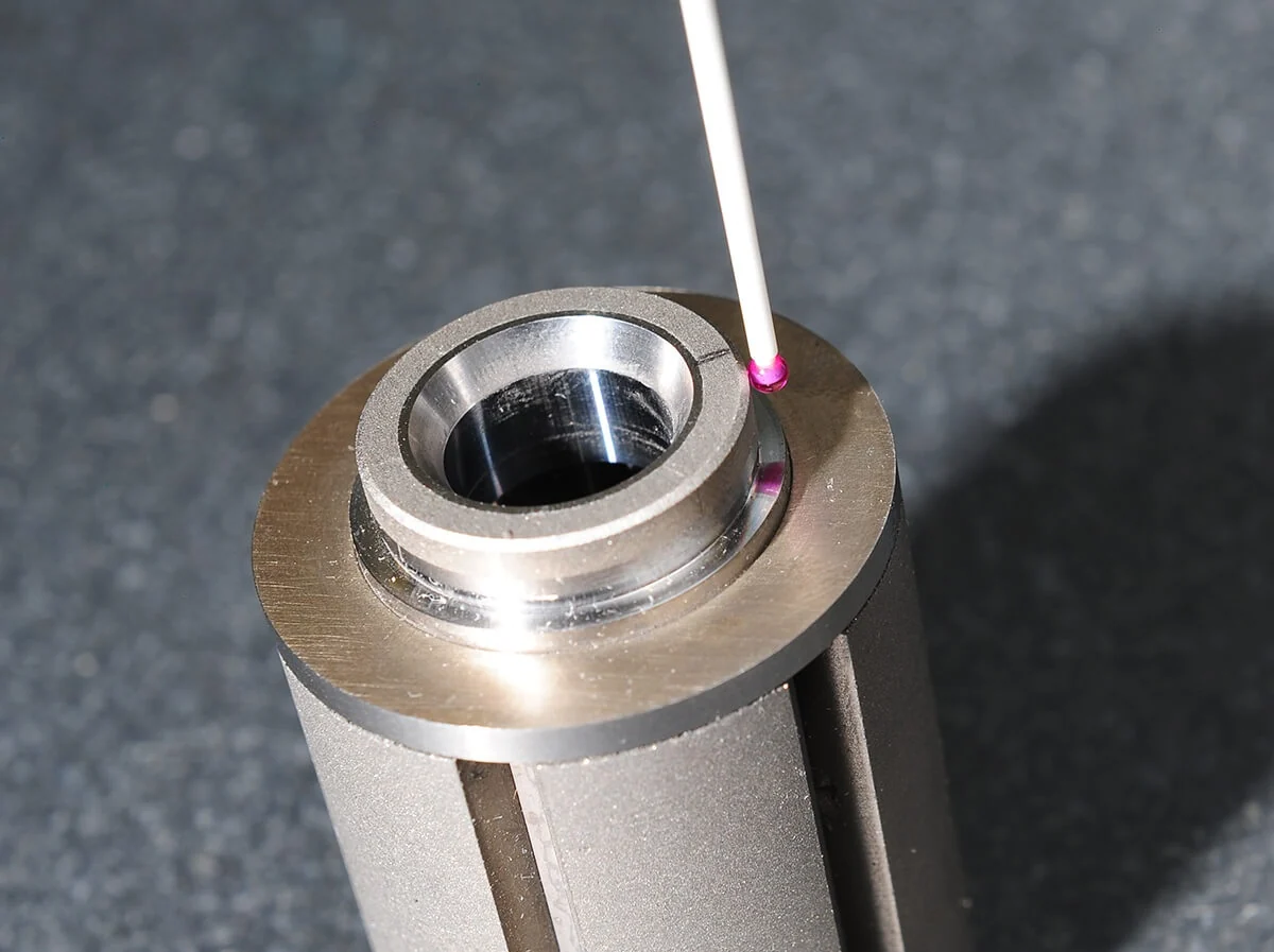 Precision probe inspection for a machined magnet assembly